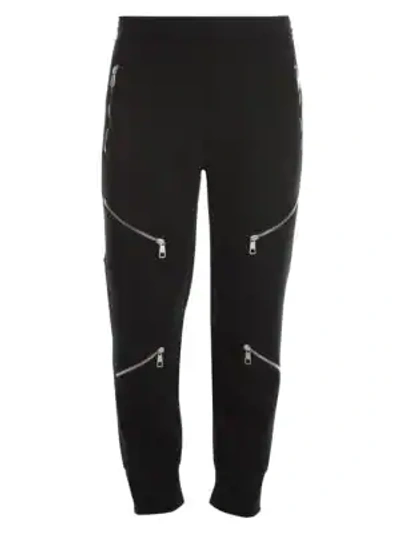 Shop Neil Barrett Multi-zip Trousers In Black Brun