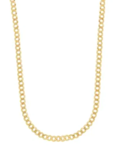 Shop Saks Fifth Avenue Men's 14k Gold Curb Chain Necklace/4.95mm