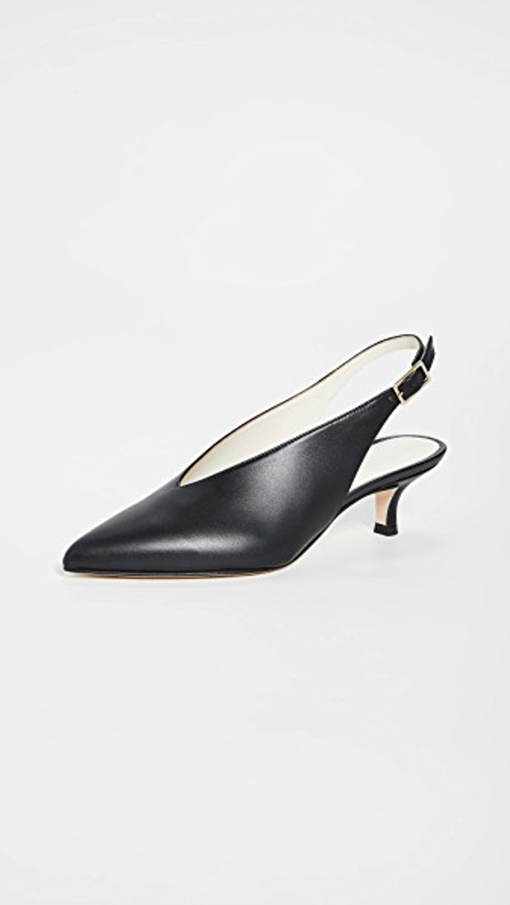 Tibi Lia Slingback Pumps In Black ModeSens GB