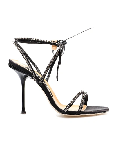 Shop Sergio Rossi Sr Milano Sandal In Var.nero