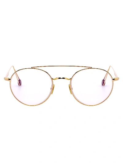 Shop Ahlem Glasses In Champagne