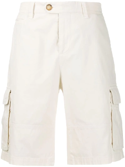 Shop Brunello Cucinelli Cargo Shorts - Neutrals