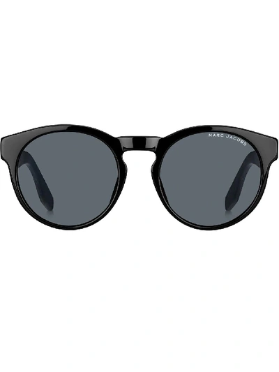 Shop Marc Jacobs Marc 358 Sunglasses In Black