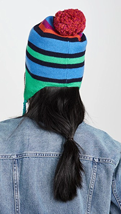 Multi Stripe Face Hat