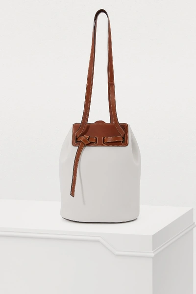 Shop Loewe Lazo Bucket Bag