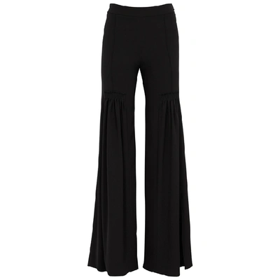 Shop Chloé Black Flared Trousers