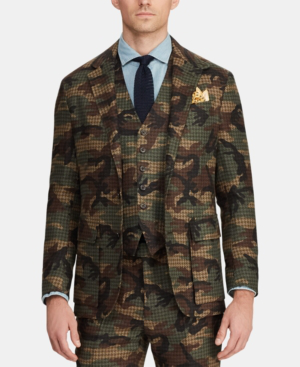 ralph lauren camo blazer