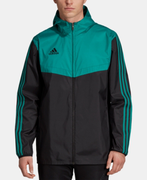 adidas teal windbreaker