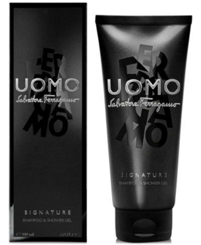Shop Ferragamo Uomo Casual Life Shampoo & Shower Gel, 6.8-oz.