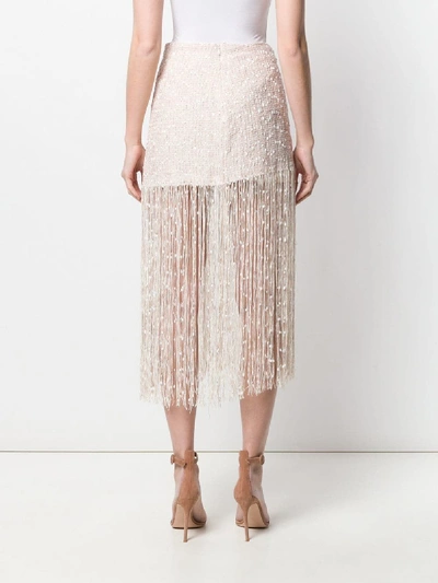 Shop Jacquemus Fringed Skirt