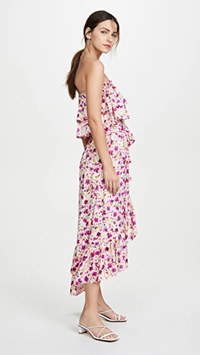 Shop Misa Sabella Dress In Floral