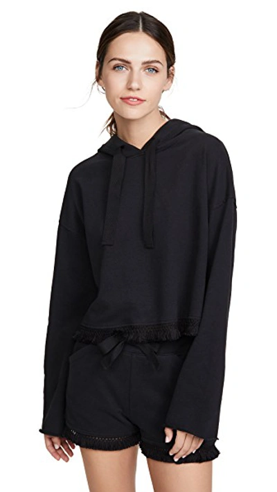 Shop Alala Tropez Hoodie In Black