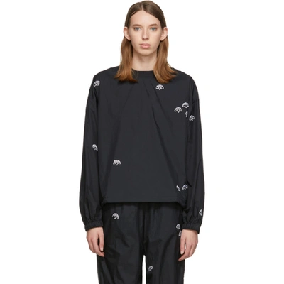 Shop Adidas Originals By Alexander Wang Black Aw Crew Sweatshirt