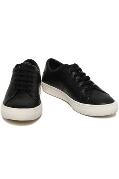 Shop Marc Jacobs Woman Leather Sneakers Black