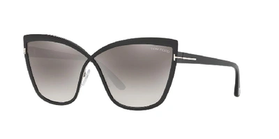 Shop Tom Ford Woman Sunglasses Ft0715 In Grey Mirror