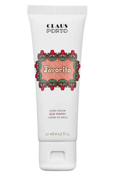 Shop Claus Porto Favorito Red Poppy Hand Cream