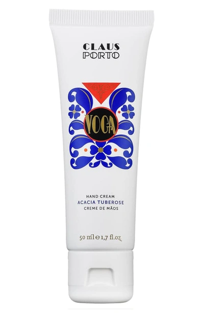 Shop Claus Porto Voga Acacia Tuberose Hand Cream, 1.7 oz