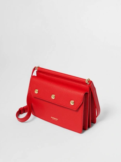 Shop Burberry M In Bright Military Red