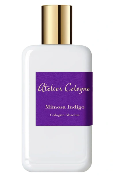 Shop Atelier Cologne Mimosa Indigo Cologne Absolue, 3.4 oz