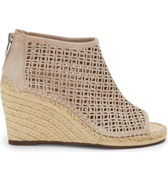 vince camuto lereena cut out wedge