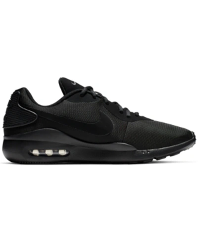 Shop Nike Men's Air Max Oketo Casual Sneakers From Finish Line In Black/black-anthracite