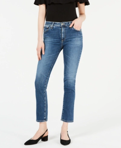 Shop Ag Mari Cropped Straight-leg Jeans In 12 Years