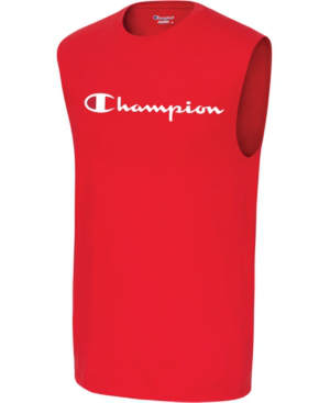 champion men's sleeveless t shirts