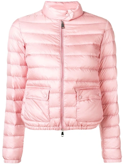 Shop Moncler 'lans' Daunenjacke - Rosa In Pink