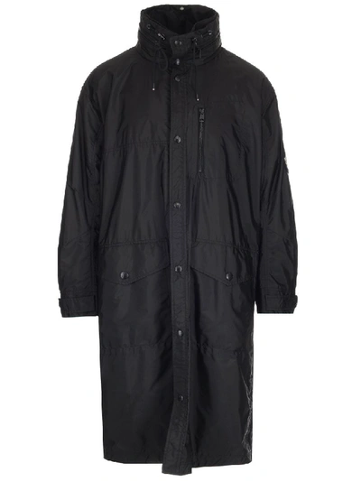 Shop Moncler Genius 1952 Greg Rain Coat In Black