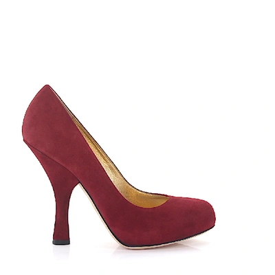 Shop Dolce & Gabbana Heeled Pumps In Rot