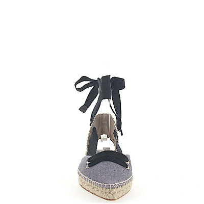 Shop Castañer By Manolo Blahnik Espadrilles Manolo Flat In Grey