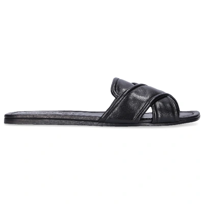 Shop Agl Attilio Giusti Leombruni Sandals D641002 In Black