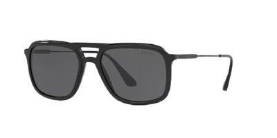 Shop Prada Man Sunglass Pr 06vs Conceptual In Grey