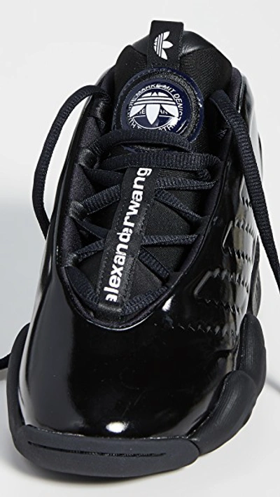 Shop Adidas Originals By Alexander Wang Aw Futureshell Sneakers In Core Black