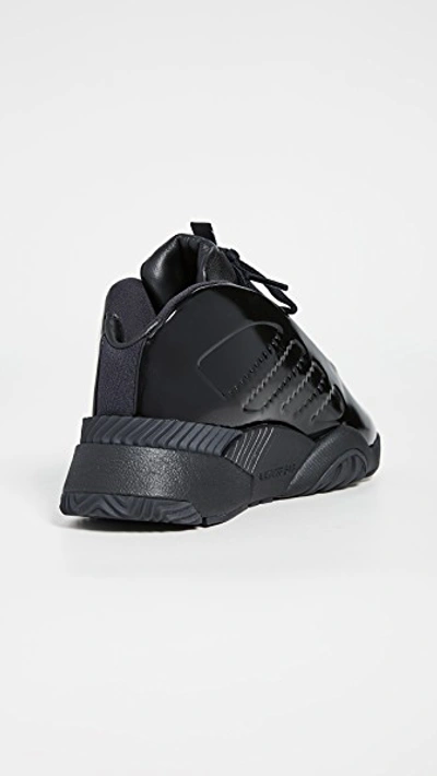 Shop Adidas Originals By Alexander Wang Aw Futureshell Sneakers In Core Black