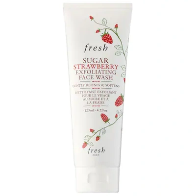 Fresh Sugar Strawberry Exfoliating Face Wash, 4.2 Oz./ 125 ml