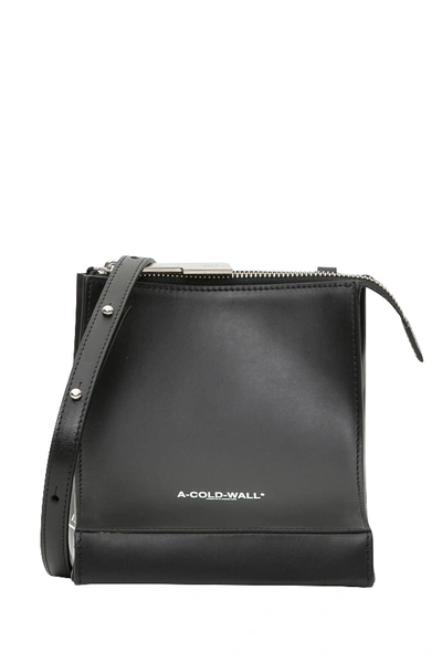 Shop A-cold-wall* Small Curved Bag In Nero