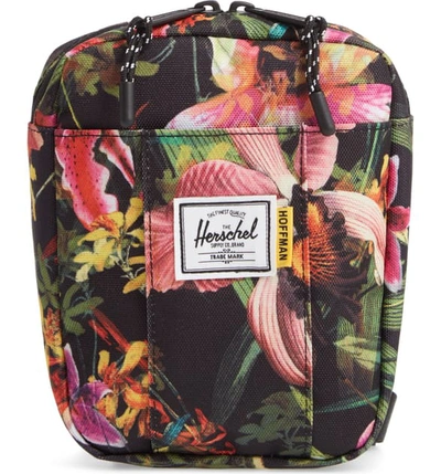Shop Herschel Supply Co Cruz Crossbody Bag - Black In Jungle Hoffman