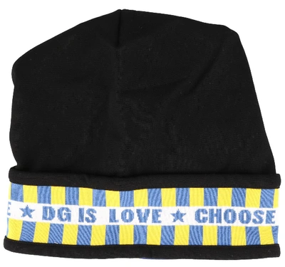 Shop Dolce & Gabbana Logo Hat In Black