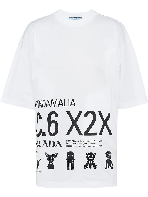 Prada Malia T-shirt - White | ModeSens