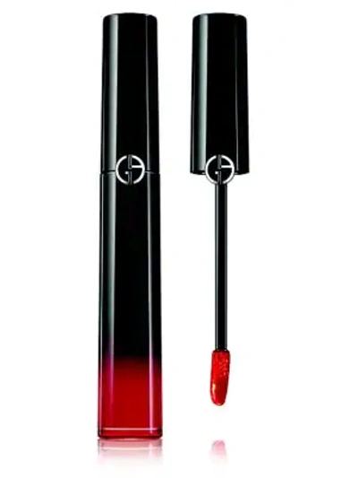 Shop Giorgio Armani Women's Ecstasy Lacquer Lip Gloss In Red