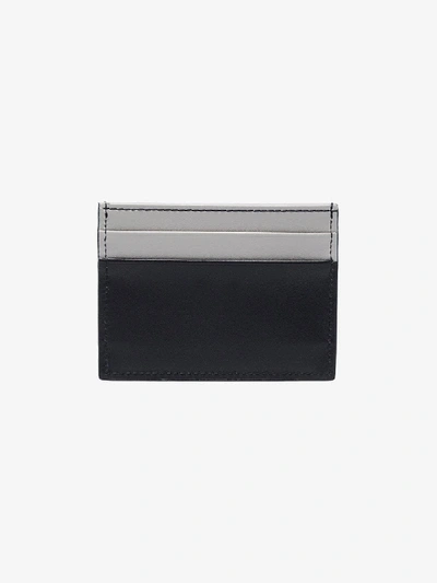 Shop Dolce & Gabbana Black And Grey Monreal Colour-block Cardholder