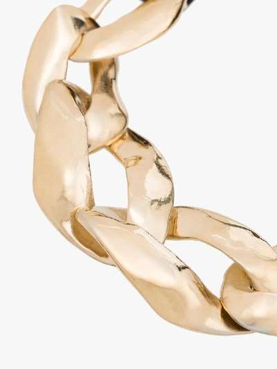 Shop Marni Halskette Im Oversized-design In Gold
