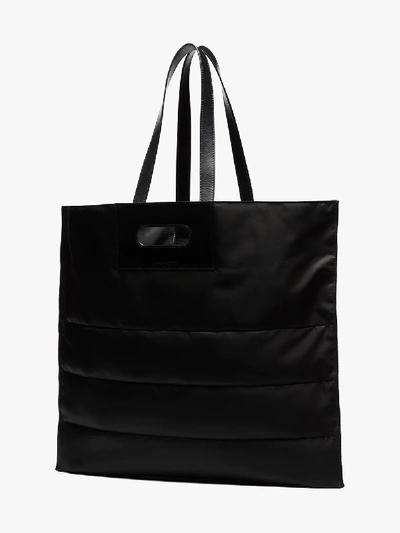 Shop Alexander Mcqueen Gesteppter Shopper In Black