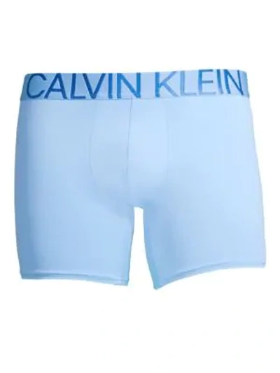Shop Calvin Klein Underwear Men's Statement 1981 Boxer Briefs In Sensory