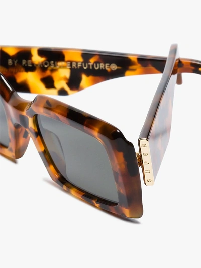 Shop Retrosuperfuture 'sacro' Sonnenbrille In Schildpattoptik In Multicolour