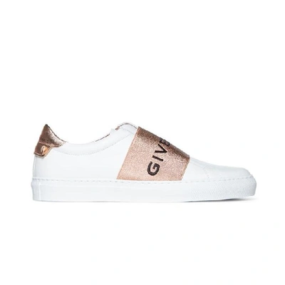 Shop Givenchy Logo Band Sneakers In Multi