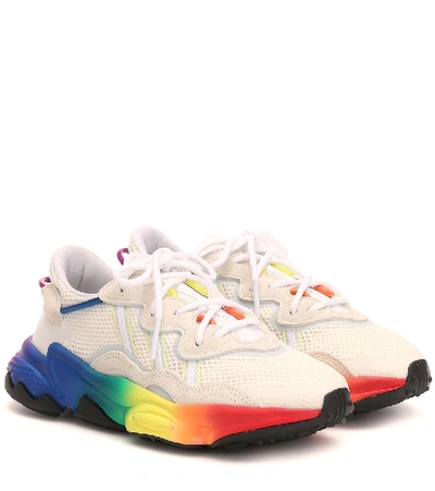 Shop Adidas Originals Ozweego Pride Sneakers In Multicoloured