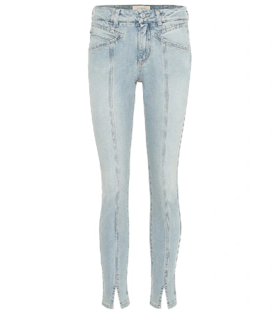 Shop Givenchy Mid-rise Skinny Jeans In Blue