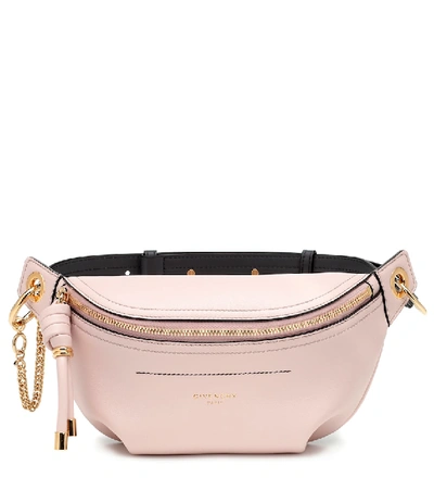 Shop Givenchy Whip Small Leather Belt Bag In Pink
